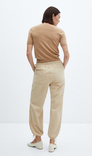 Pantalón Parachute Mango