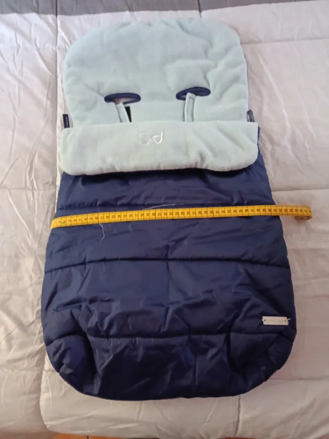 Saco de bebé azul