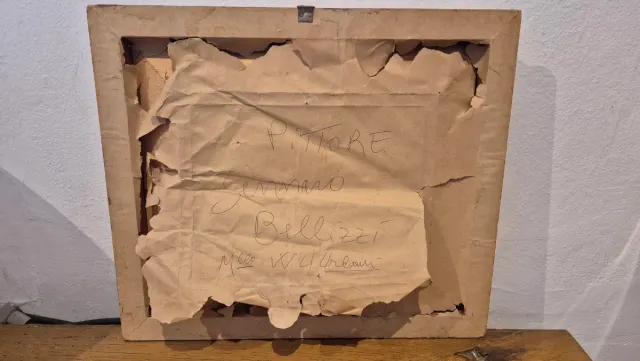 Dipinto a olio paesaggio marino