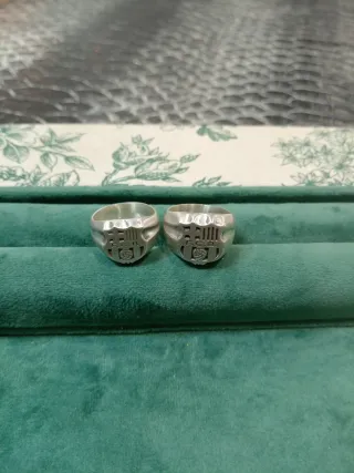 Sello de plata  de ley del Barça