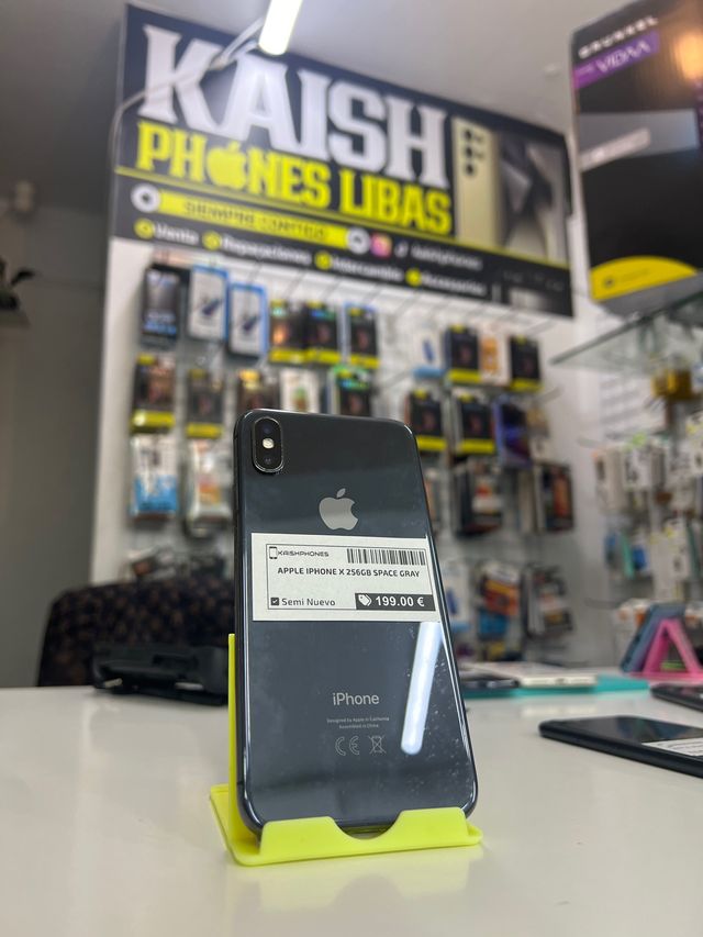 iPhone X 256GB Space Gray bateria 100 garantia 1