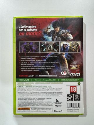 Fist of the North Star 2 Ken's Rage Xbox 360 ESP