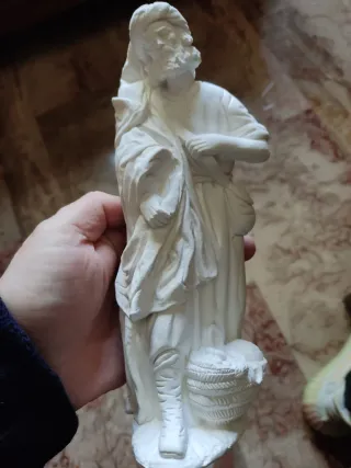 2 Figuras de Escayola Pastores