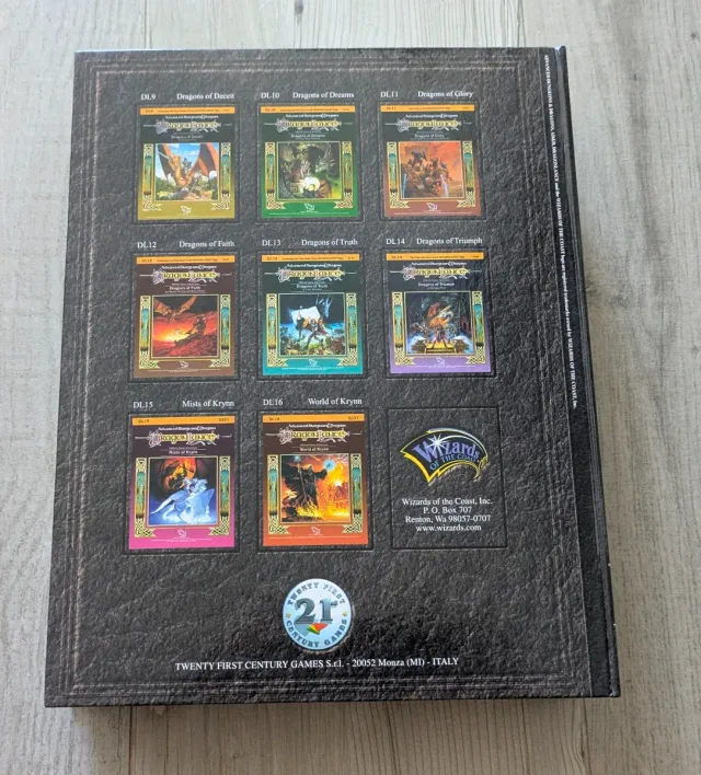 Advanced D&D Dragonlance Vol. 2 Libro