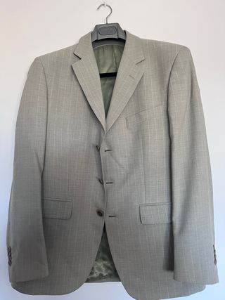 Traje Americana y Pantalones Gris