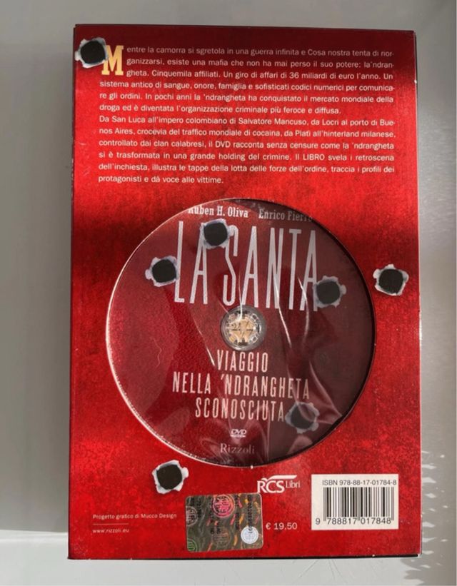 La Santa Libro + DVD Viaggio 'Ndrangheta