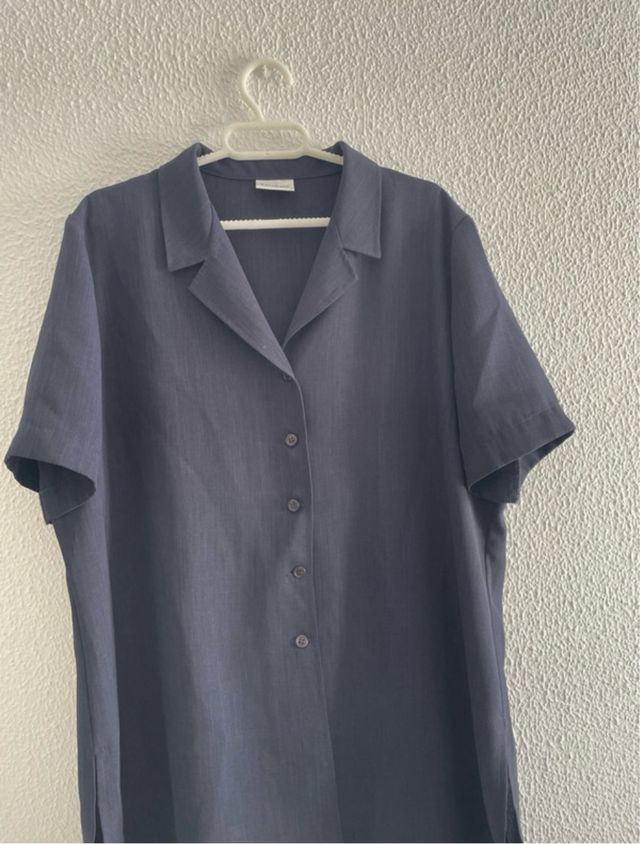 Camisa azul botones El Corte Inglés