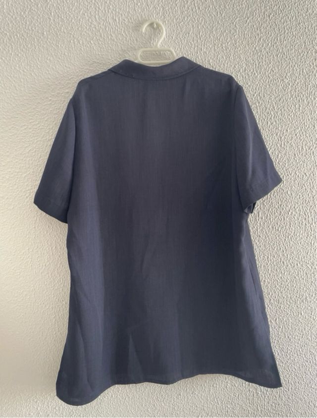 Camisa azul botones El Corte Inglés