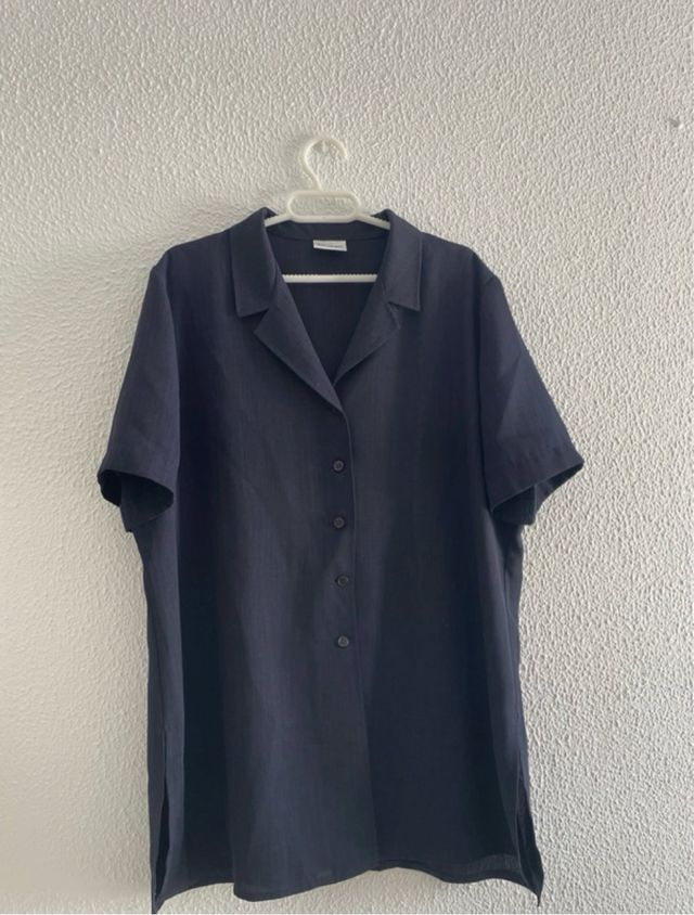 Camisa azul botones El Corte Inglés