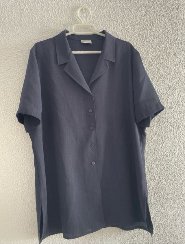 Camisa azul botones El Corte Inglés