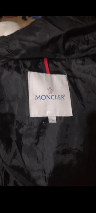 Giubbotto Moncler bianco