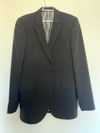 Americana traje negro