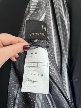 Americana traje negro