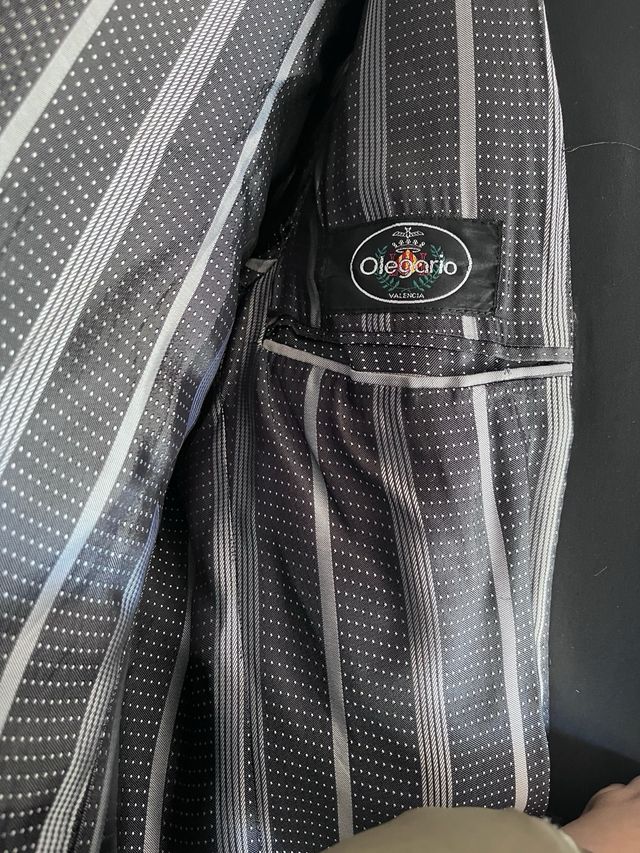 Americana traje negro