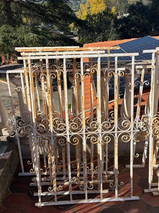 Rejas hierro forjado pesadas