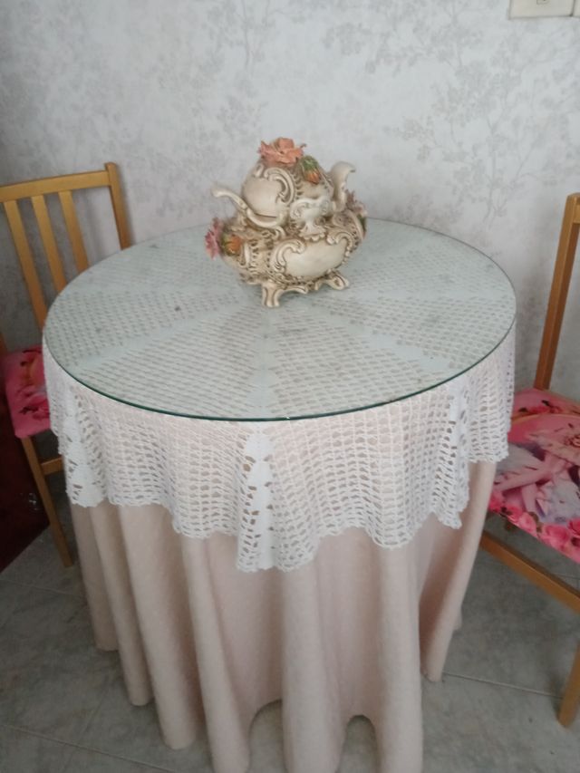 Mesa camilla redonda