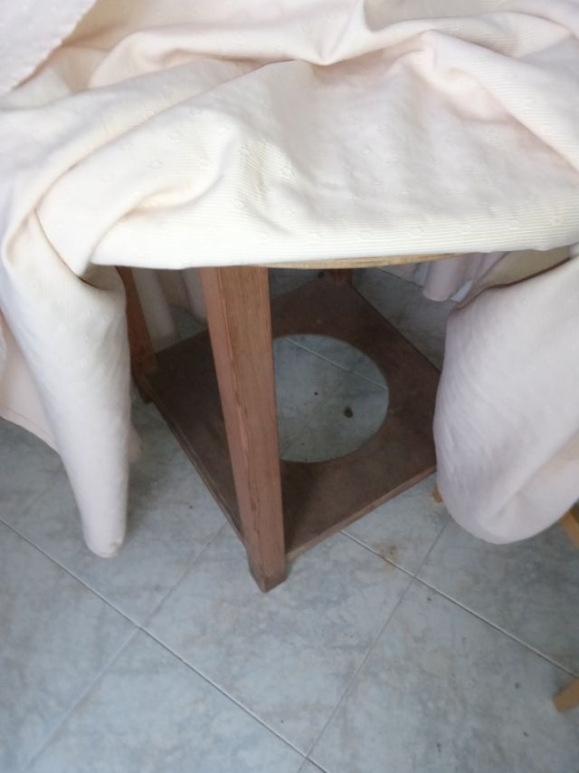 Mesa camilla redonda