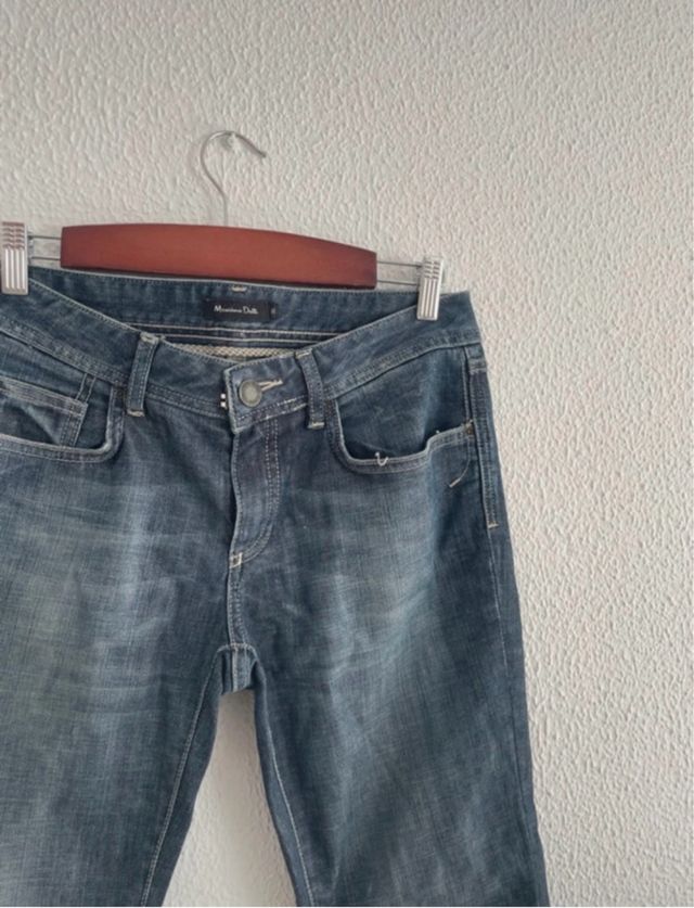 Pantalón vaquero Massimo Dutti azul