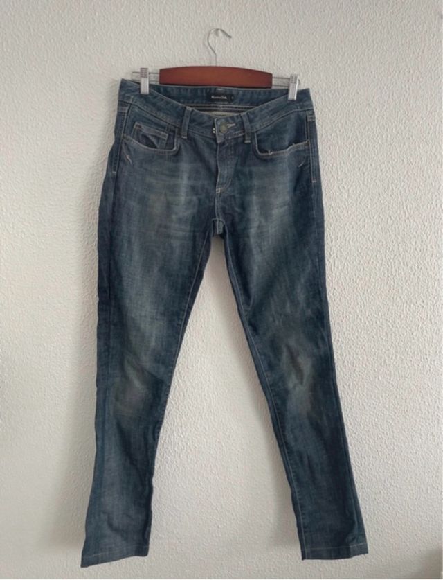 Pantalón vaquero Massimo Dutti azul
