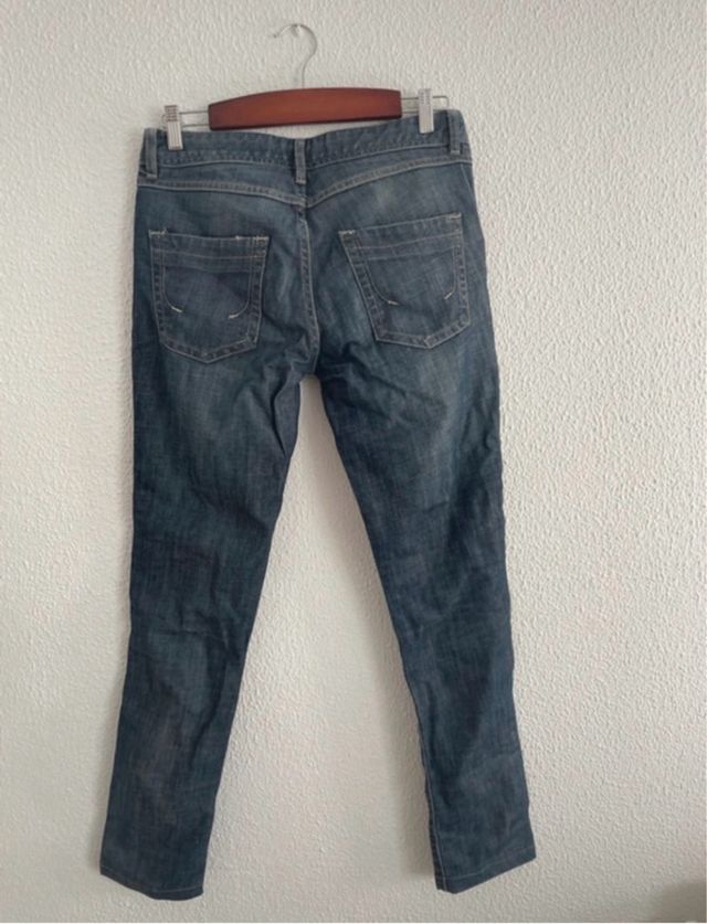 Pantalón vaquero Massimo Dutti azul