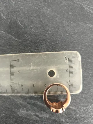 Anillo Tous Oso Plata Baño Oro