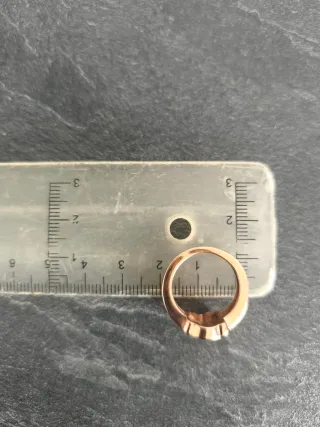 Anillo Tous Oso Plata Baño Oro