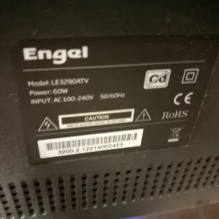TV Engel Android 32 Negra SIN MANDO