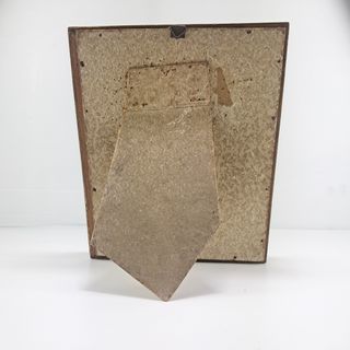 Vecchia cornice con foto uomo