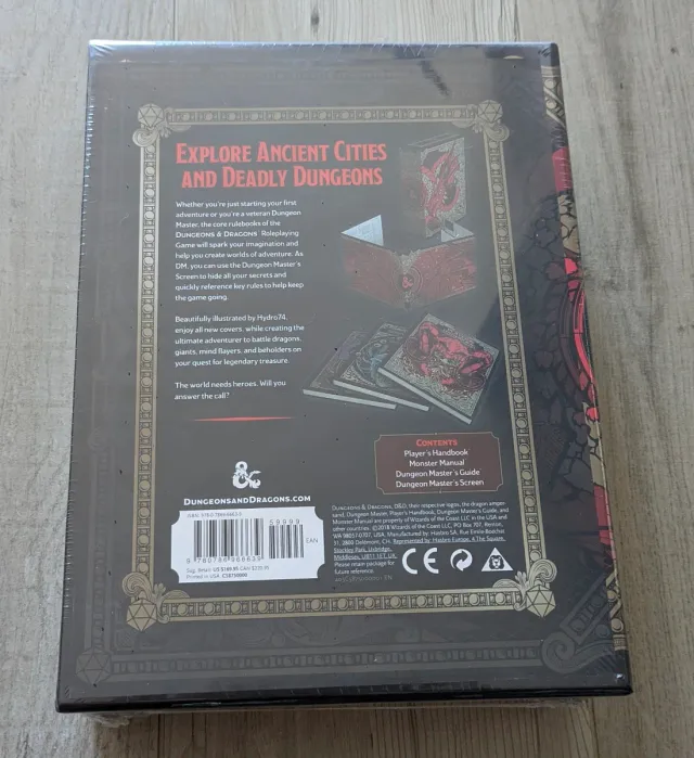 D&D Edición Limitada Cubiertas Alternas