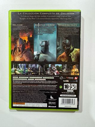 Oblivion Edición Juego del Año Xbox 360 PAL ESP