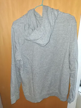 Sudadera H&M Niño Gris Calavera