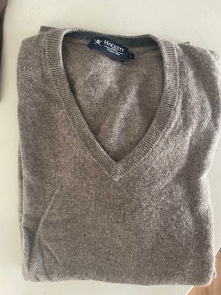 jersey Hackett Lana Azul Talla S