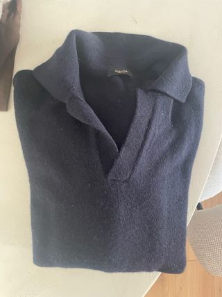 jersey Hackett Lana Azul Talla S