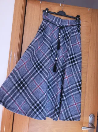 Falda escocesa talla única