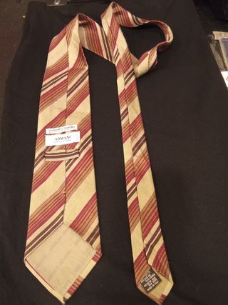 Corbata Armani Rayas Multicolor