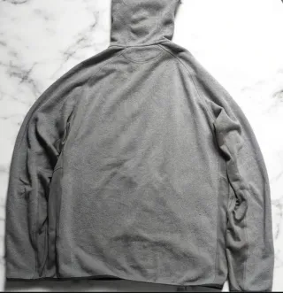 Felpa Patagonia con cappuccio grigia