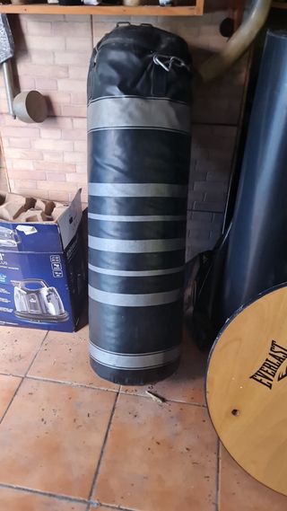 Saco de Boxeo Domyos Negro y gris