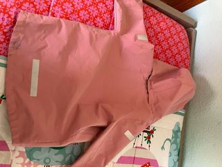 Abrigo impermeable niña reflectante