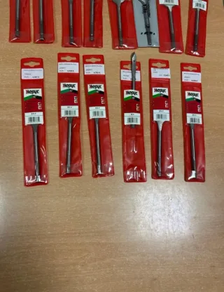 Lote de brocas planas para madera