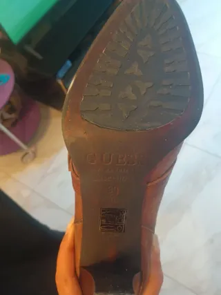 Stivali Guess Donna Tg 39 Camoscio