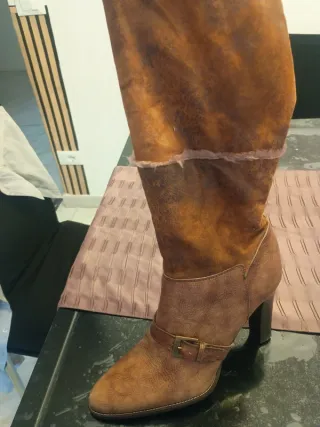 Stivali Guess Donna Tg 39 Camoscio