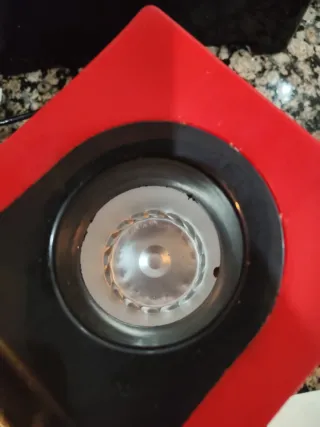 Máquina Palomitas Vintage Roja y Dorada