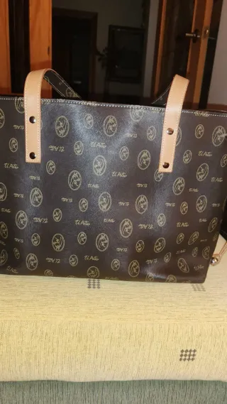 Rebajado !! Bolso El Potro marrón y camel