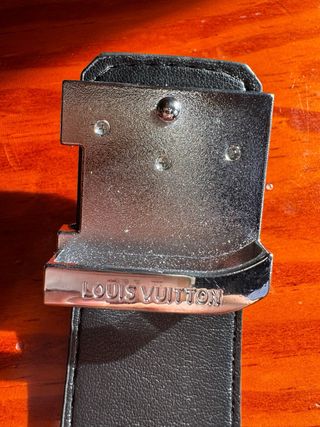 Cintura Louis Vuitton Grigio/Argento