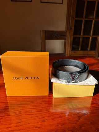 Cintura Louis Vuitton Grigio/Argento