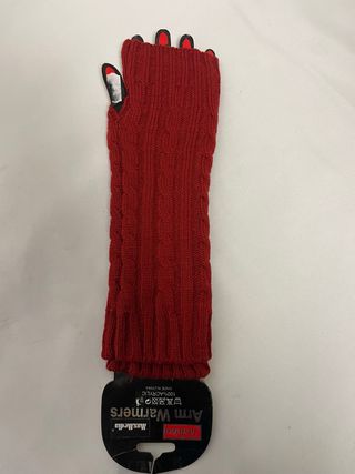 Mitones/Guantes sin dedos rojos adultos