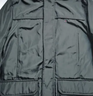 Parka Tommy Hilfiger uomo nera e blu