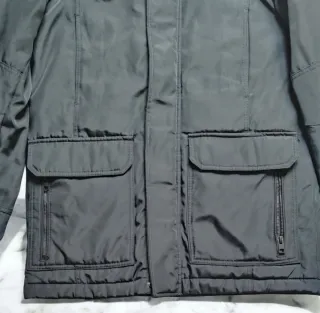 Parka Tommy Hilfiger uomo nera e blu