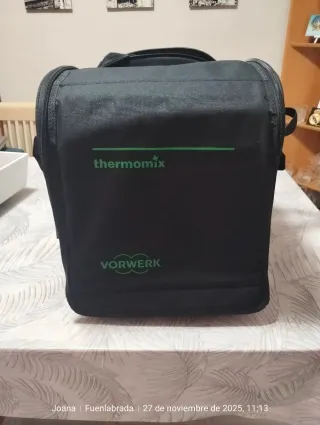 Mochila Transporte Thermomix Vorwerk Negra