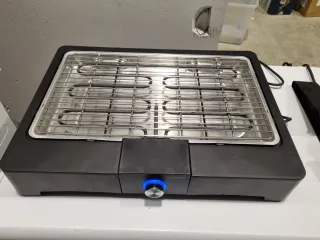 Parrilla Eléctrica Severin Mesa Acero Inoxidable